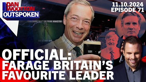 NIGEL FARAGE NOW UK'S MOST POPULAR POLITICIAN AS SCANDAL STARMER SLAMMED BY STEPHEN FRY