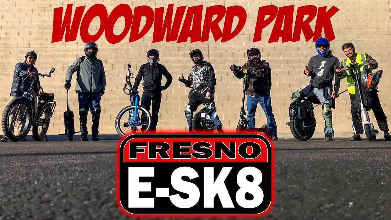 Fresno ESK8 Group ride // LOST PHONE & THROWING EUC's