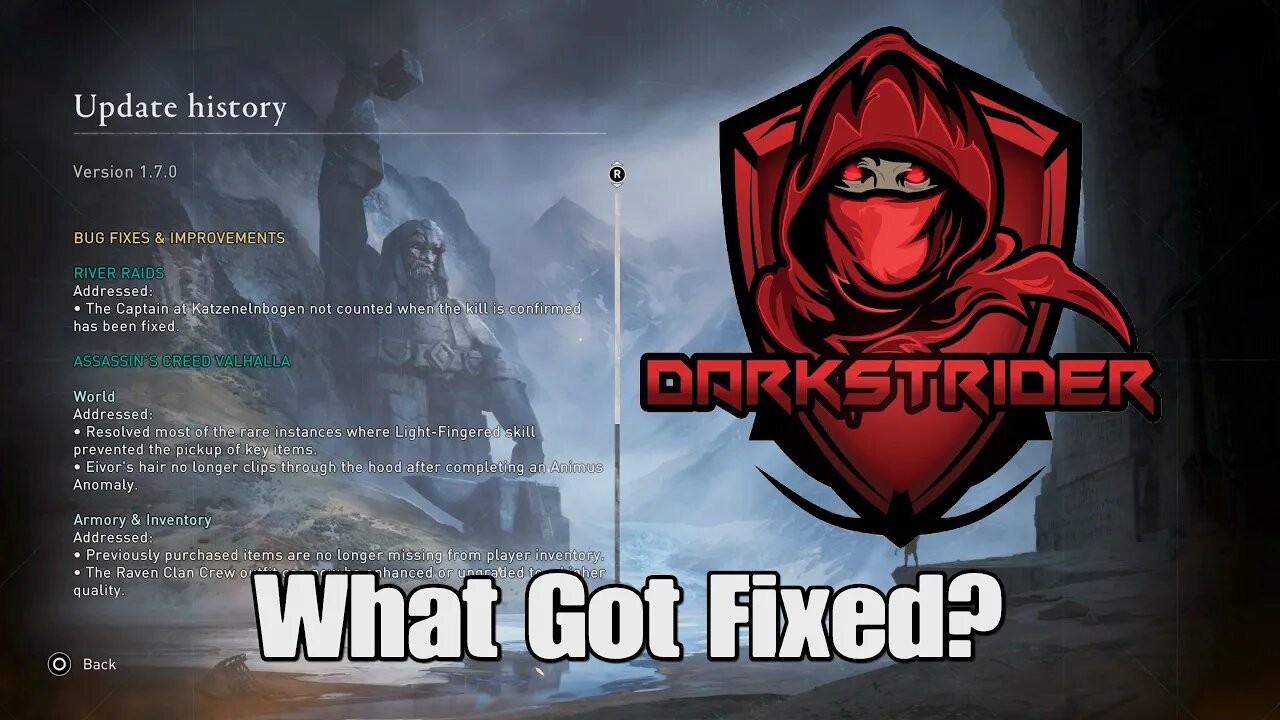 Assassin's Creed Valhalla- What Got Fixed?