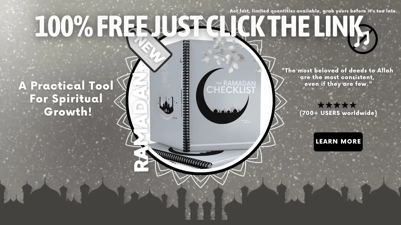 All-New Ramadan Checklist 2.0 for FREE!