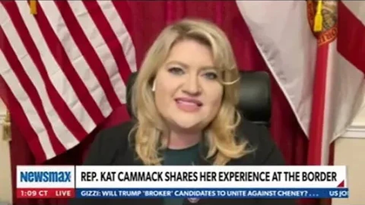 Rep. Cammack Talks With Newsmax About Trips To The Border