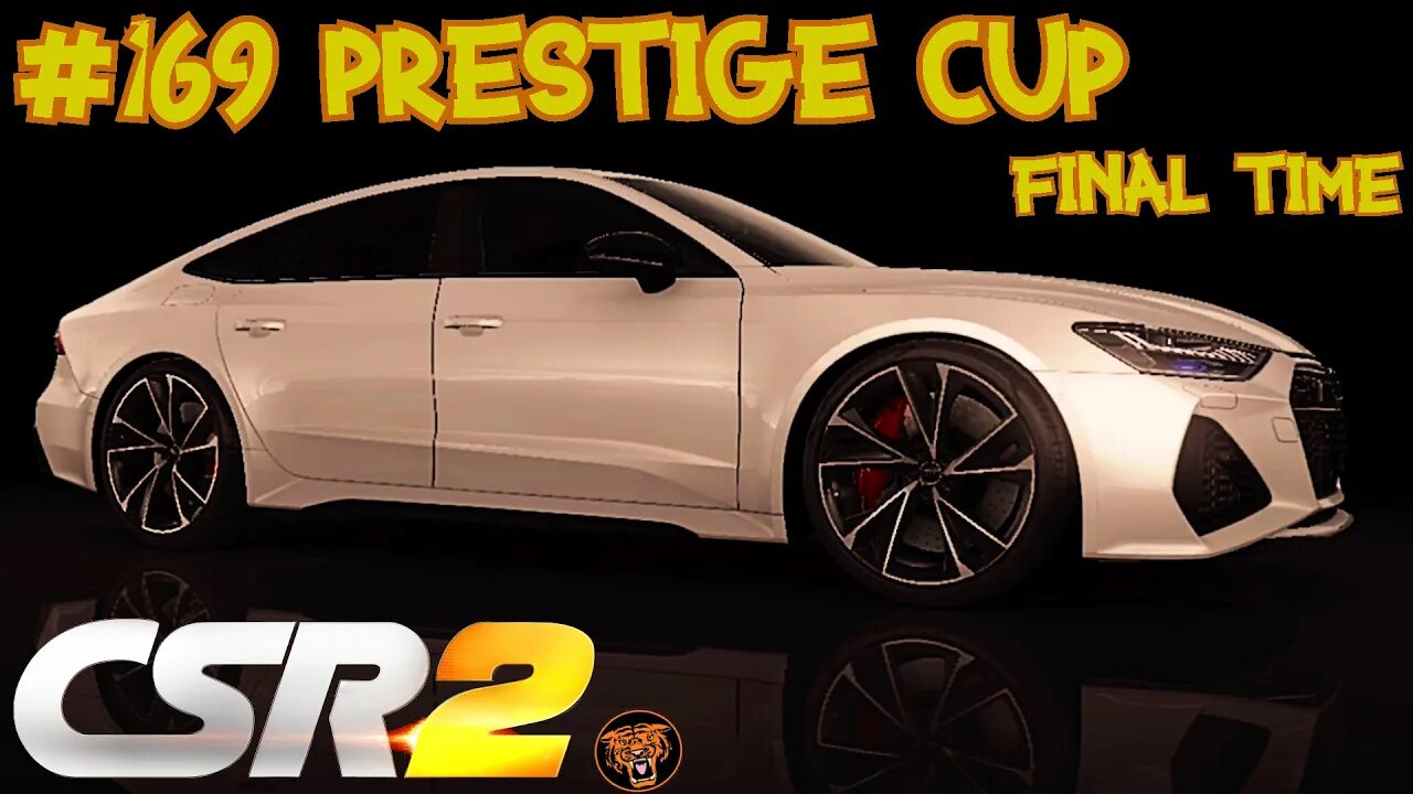 Season 169 Prestige Cup in CSR2: Audi RS 7 Sportback - Final Time