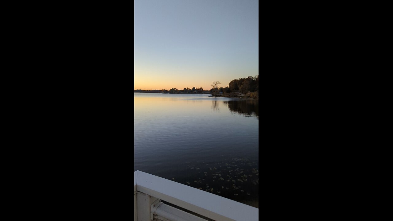 Lake sunset