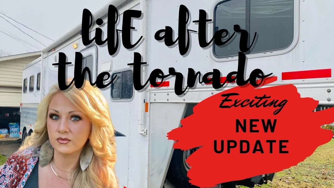 Mobile home living, Life after the tornado, New UPDATES, Blessed Beyond Measure