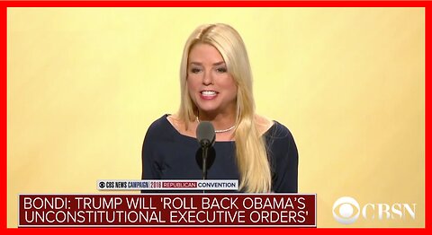 Say Hello to Your New Attorney General.. Pam Bondi