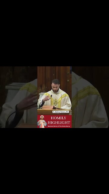 Forgive & Love Your Brother- do not harbor hate #homilyhighlight #homily #shrineofdivinemercy