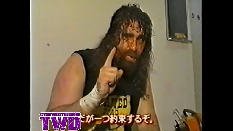 CACTUS JACK GIVES TARZAN GOTO HIS PROPS