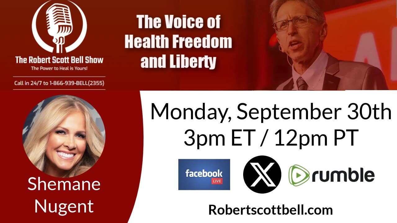 Shemane Nugent, Faith & Freedom, Toxic Mold and Wellness, Pfizer’s ‘Hot Lots’, Gut Dysbiosis and Arthritis, DNA Data Concerns - The RSB Show 9-30-24