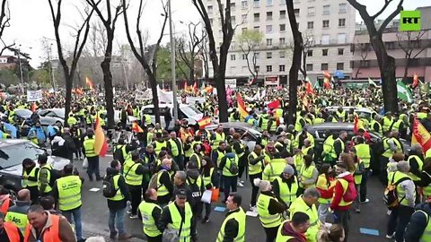 Spain | Fuel Prices Strike in Madrid - Day 15