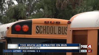 Students evacuated from Florida school bus after someone sprayed too much Axe body spray