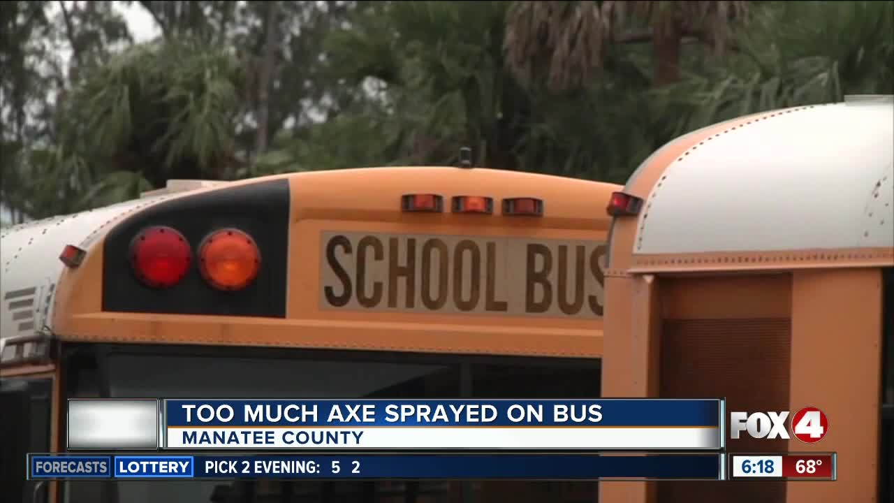 Students evacuated from Florida school bus after someone sprayed too much Axe body spray