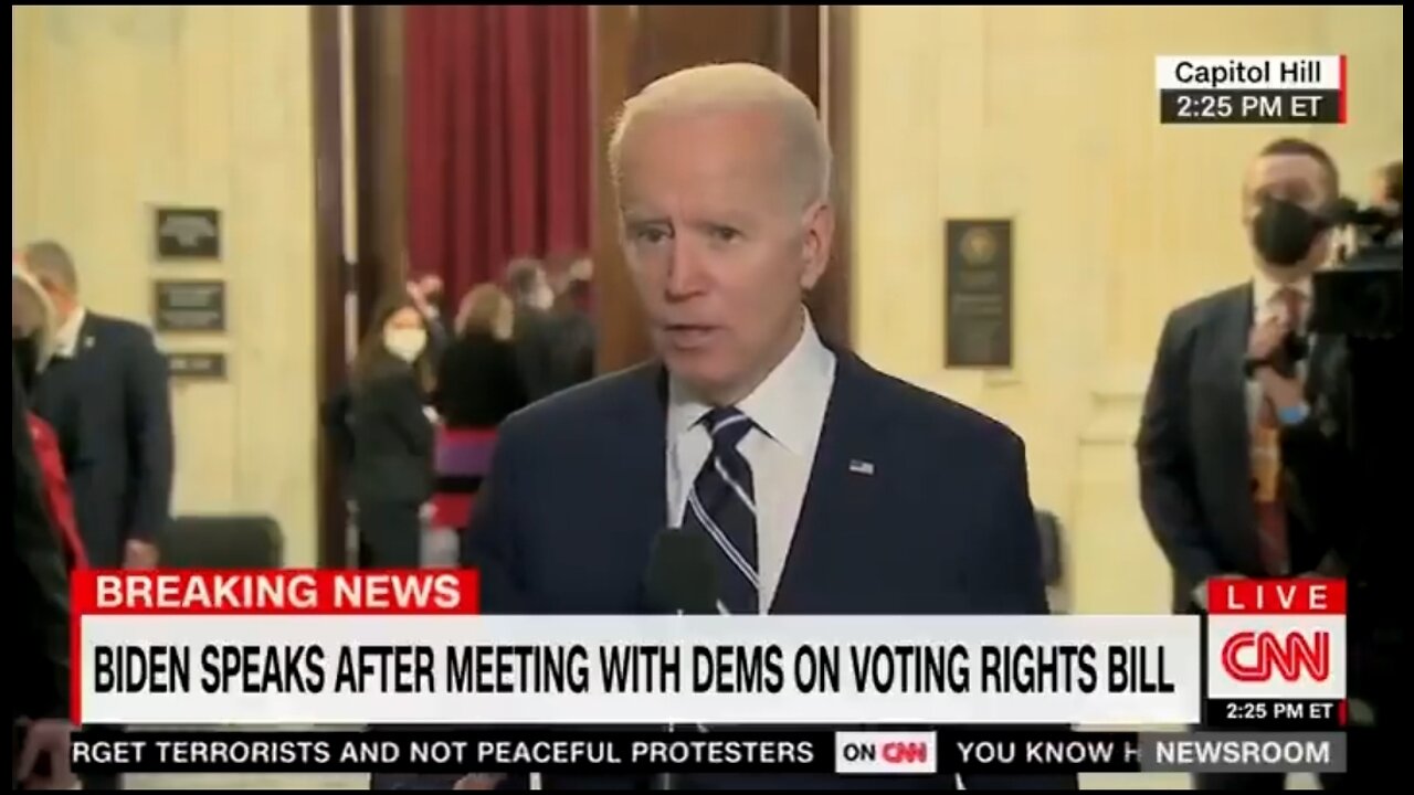 Biden Randomly Shouts ‘Count the Vote’