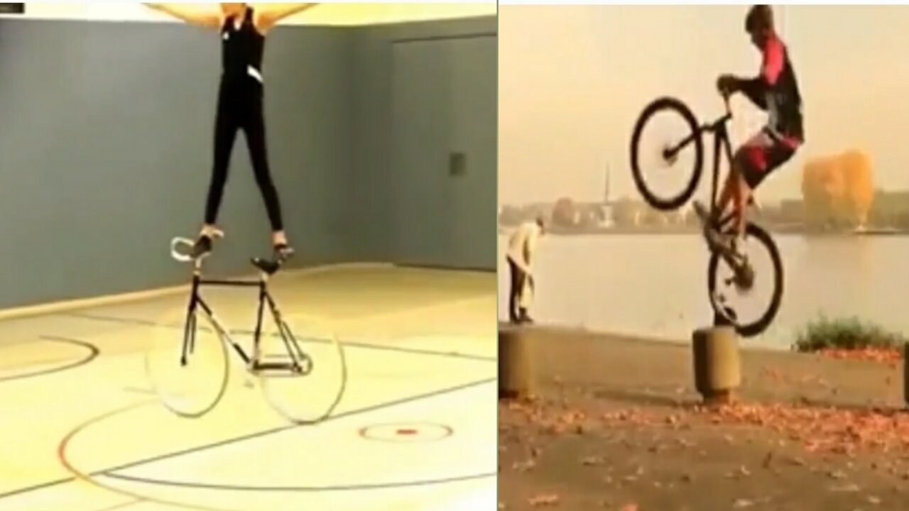 Unbelievable cycling tricks by these Amazing people you must watch