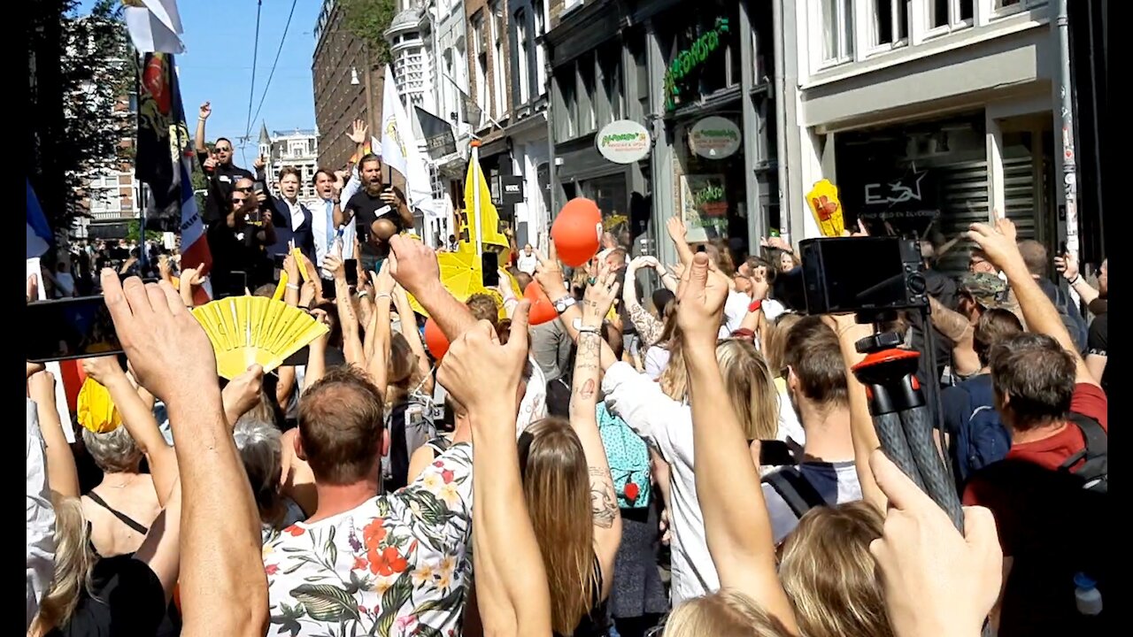 Samen voor Nederland 5 September 2021 FVD Thierry Baudet en Gideon van Meijeren