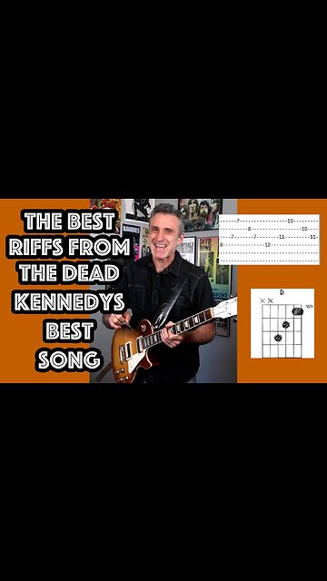 The raw guitar work from Holiday in Cambodia by the Dead Kennedys