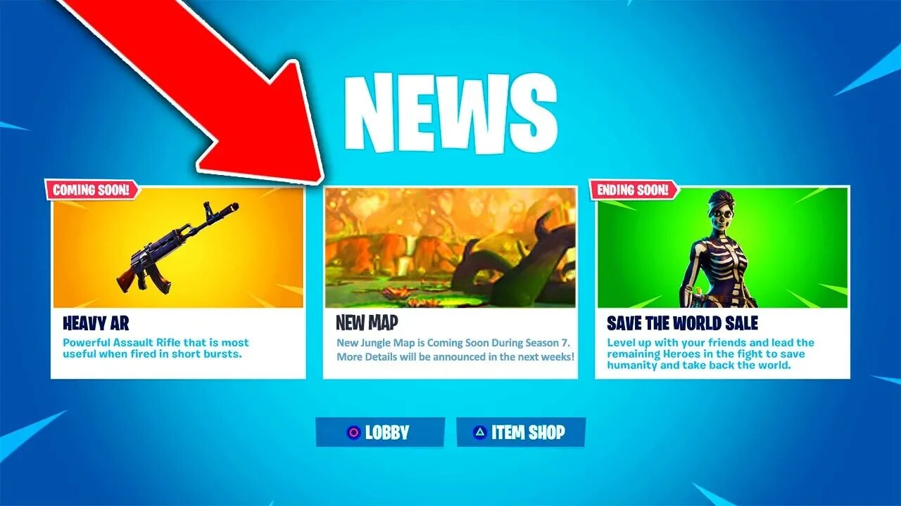 NEW "Jungle" Map Coming after Season 6 Ends (Season 7 New Map)