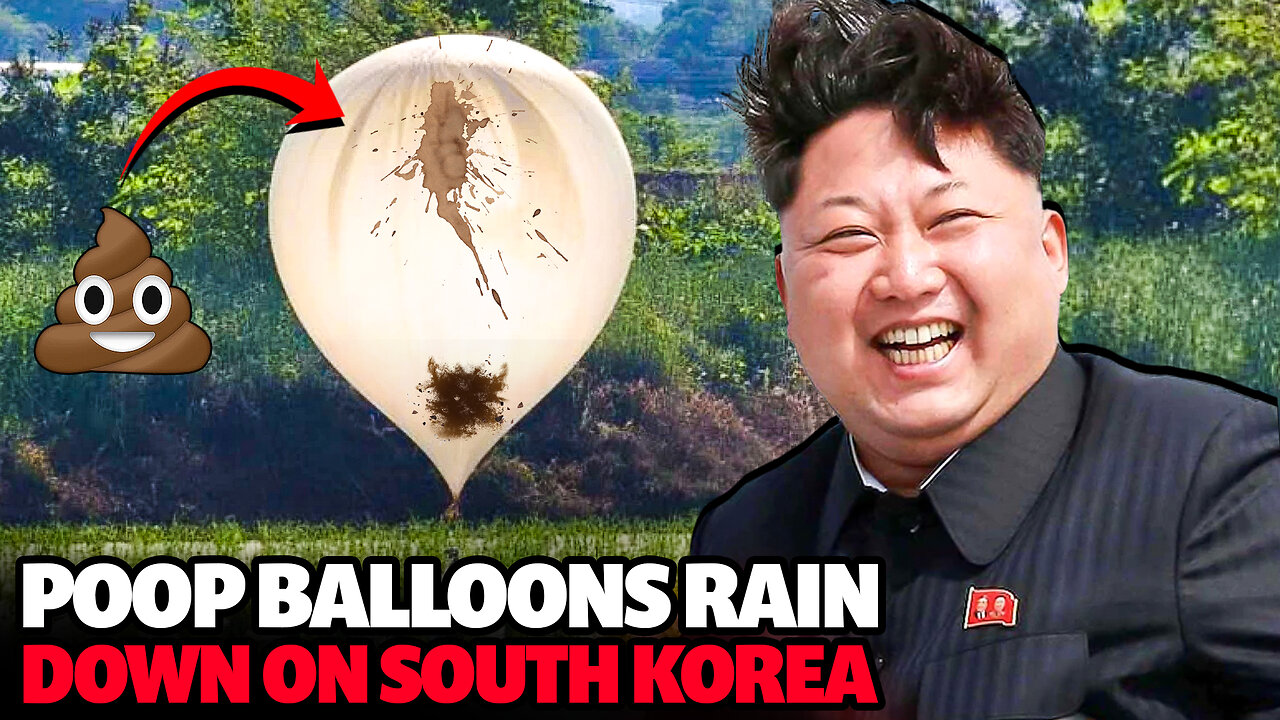 North Korean Poop Balloons Raining Down on South Korea!