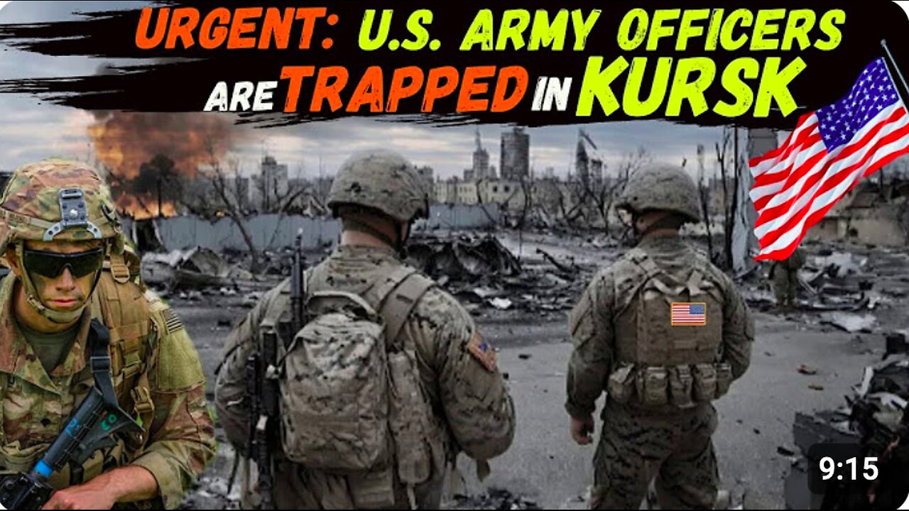 The US Sounds The ALARM: Russian Marines Surrounded US Army Officers in KURSK┃RU Captured VOZNESENKA