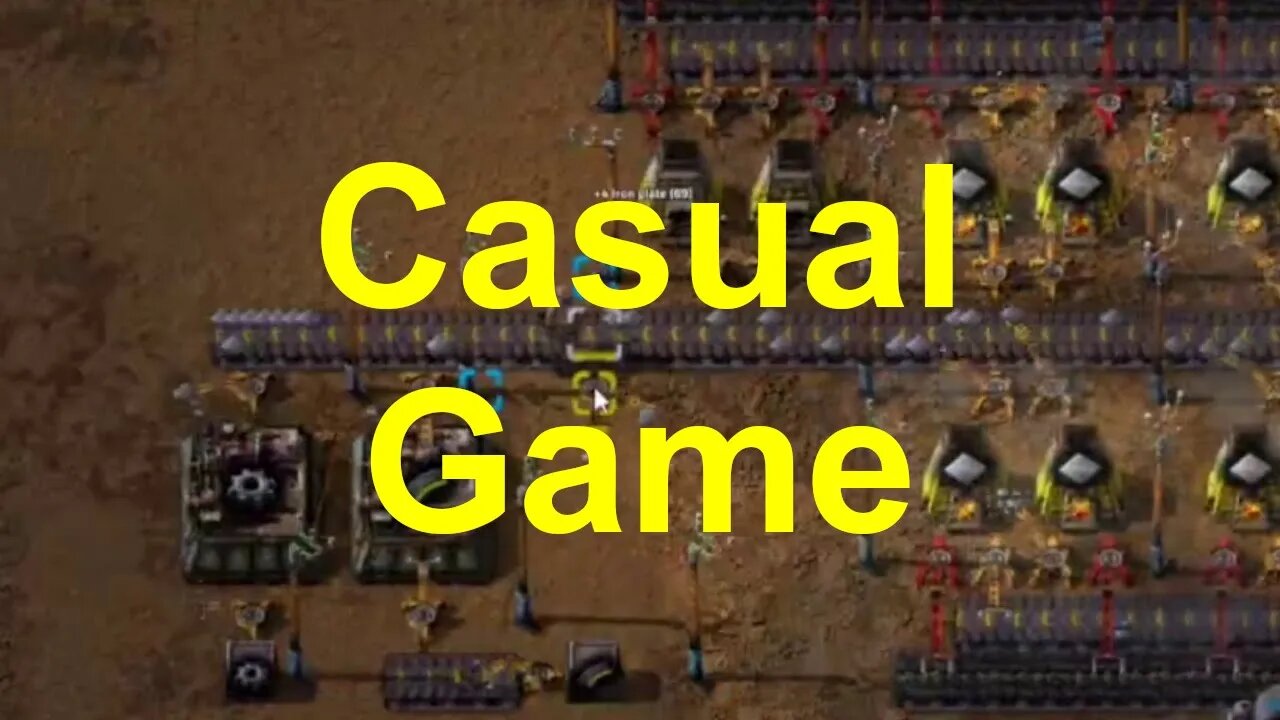 Factorio - #1 Casual Game Start
