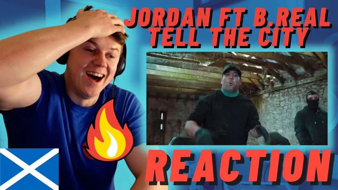 Jordan Ft B.Real - Tell The City - IRISH REACTION!