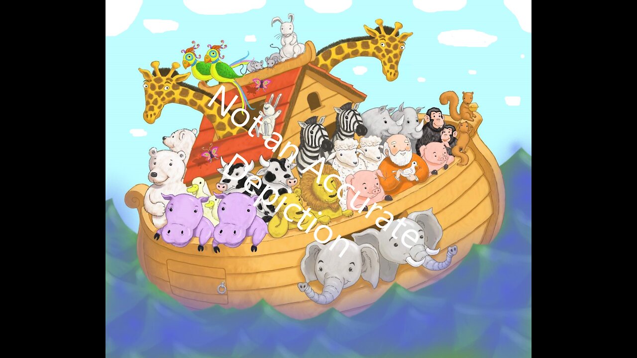 Noah and the Giant Boat- How big was it?