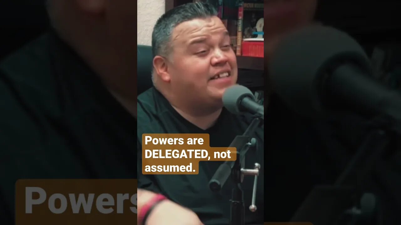 Government doesn’t have “power”, it has delegated authority! #shorts #government #power #wethepeople