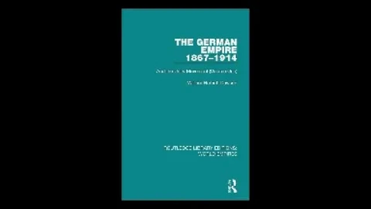 The German Empire 1867 1914 and the Unity Movement Volume two 3 of 3