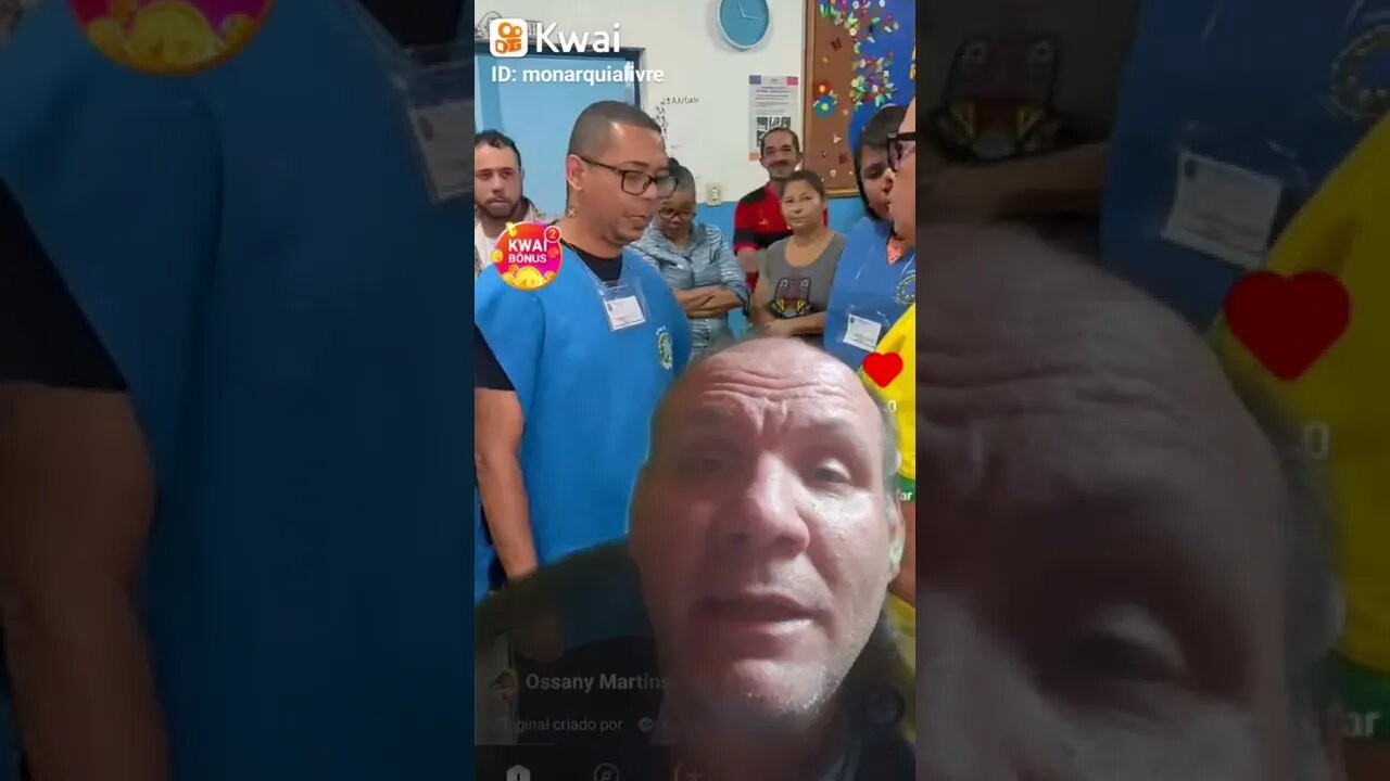 Homem vai votar e voto já havia registrado sem ele votar