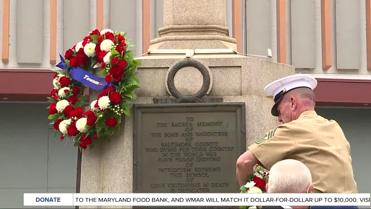 Honoring our solders, Towson Elks, American Legion hold separate Memorial Day services