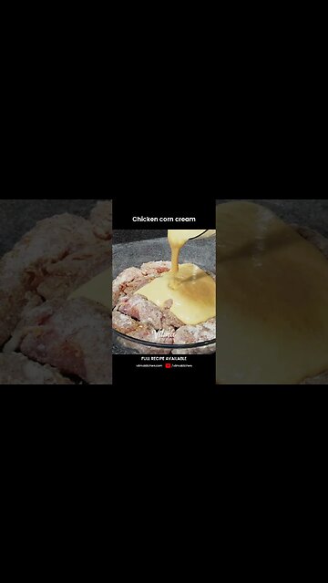 CHICKEN CORN CREAM #vilmakitchen