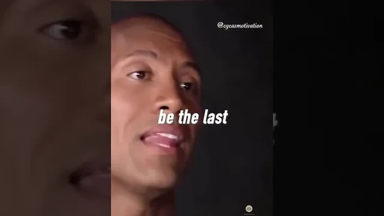 The Rock Best Lession Speech For Life