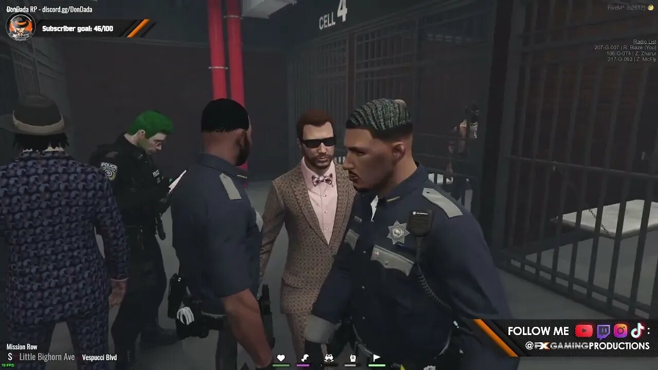 🚨 "Google Famous" State Trooper Rico Blaze Receives SMG Certification & Cleans @dondada #GtaV