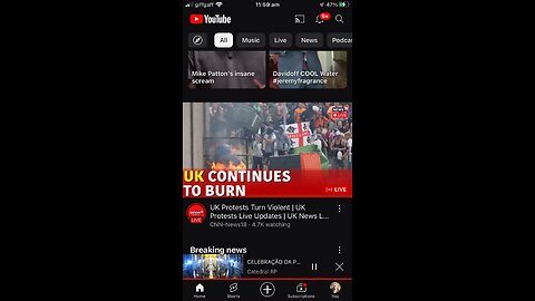 News topics 05/08/2024 riots in UK