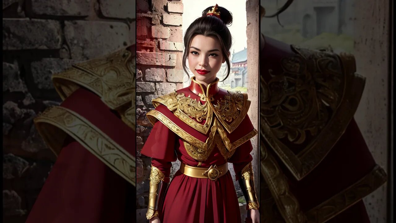 Ai Art Azula Better adaptation than it would be from Netflix 8K #shorts #avatarnetflix