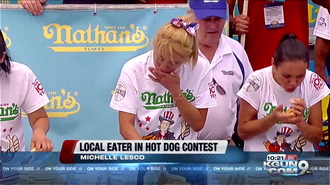 Tucson woman to compete in Nathan's hot dog eating contest