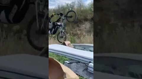 BMX Backflip Fail 💥🤕