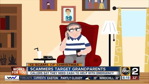 12 scams of Christmas: Grandma & Grandpa are being targeted