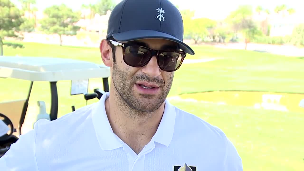 Vegas Golden Knights talk about charity golf game