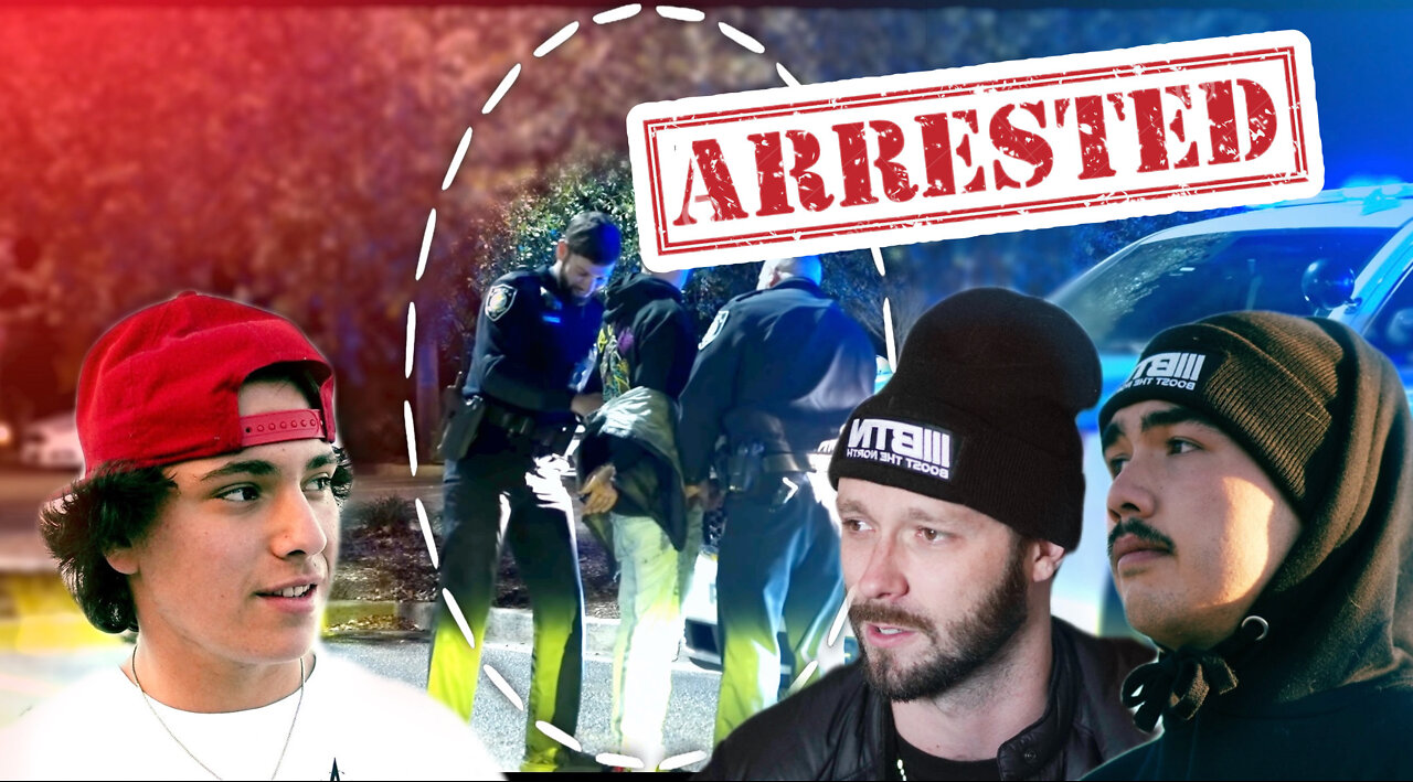 Playing F**K THE POLICE in front of COPS PRANK (ARRESTED)