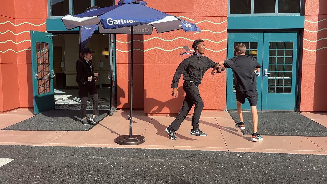 Chicken dance at the Gartner Orlando convention