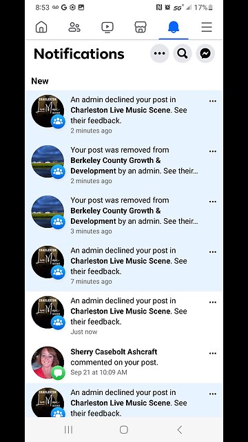 Berkeley Co GROWTH & DEVELOPMENT censored me