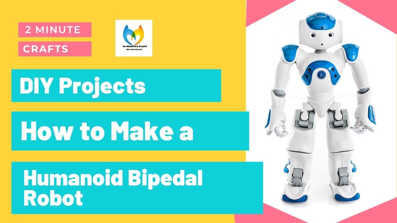 How To Make a Humanoid Bidepal Robot || DIY Projects