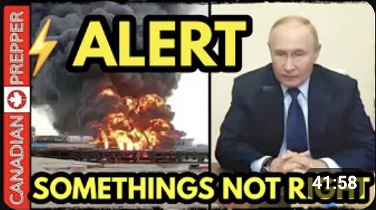 ⚡ALERT! RUSSIA IS BURNING! PUTIN IS STOCKING BUNKERS, US EMBASSY WARNING, NATO BASE ON ALERT