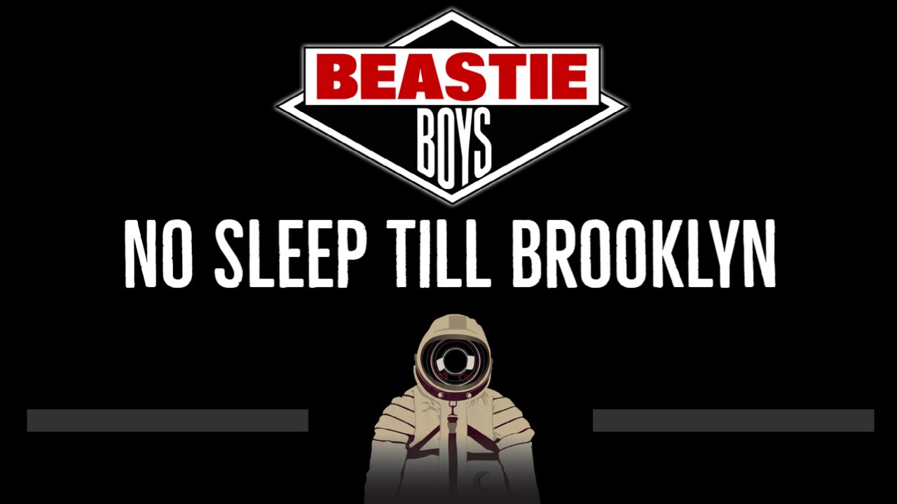 Beastie Boys • No Sleep Till Brooklyn (CC) 🎤 [Karaoke] [Instrumental Lyrics]