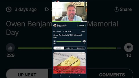 Owen Benjamin 1702 Live Stream
