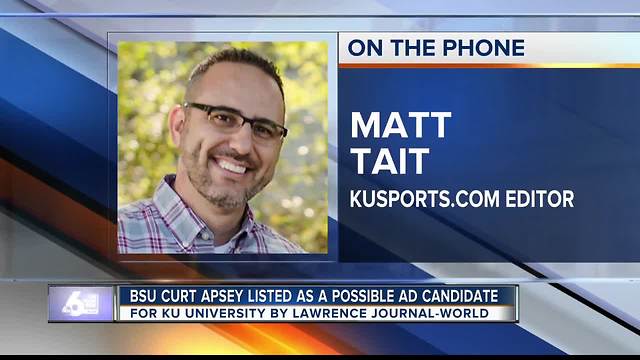 BSU Apsey listed as a possible AD Candidate for KU University