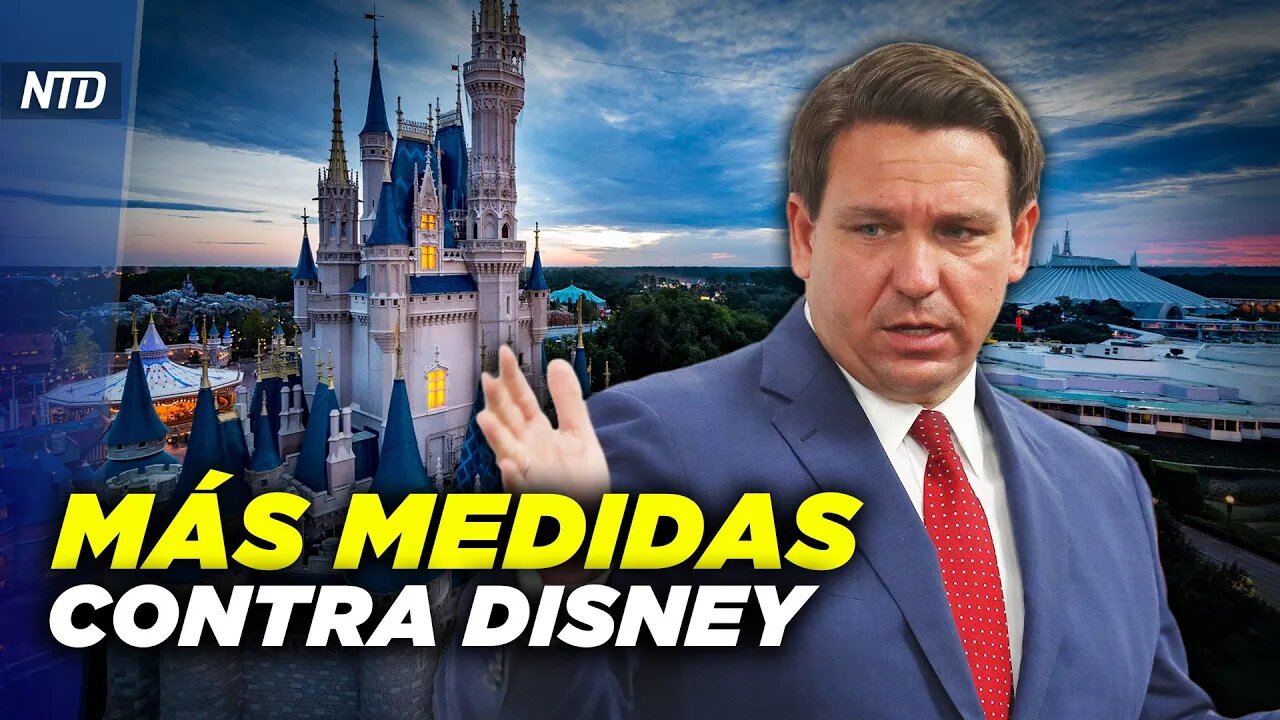 NTD Noche [7 abril ] DeSantis anuncia más medidas contra Disney; Atacan a Riley Gaines