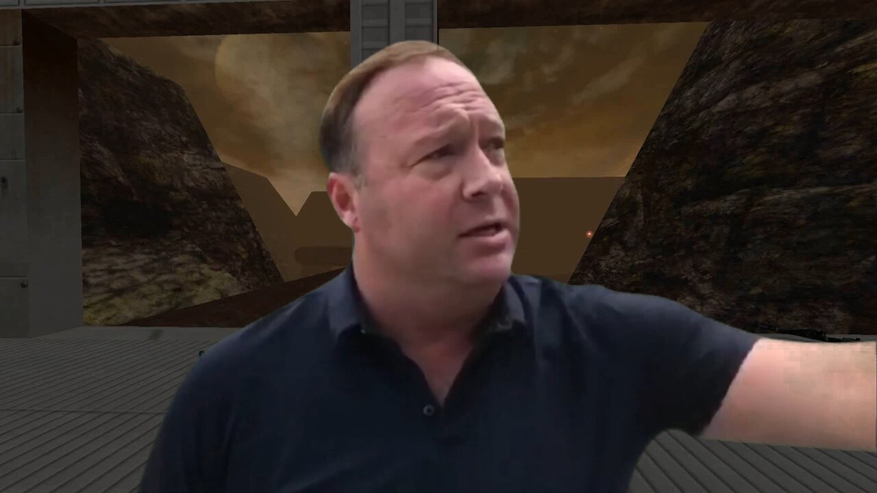 Alex Jones Plays Aliens vs Predator 2