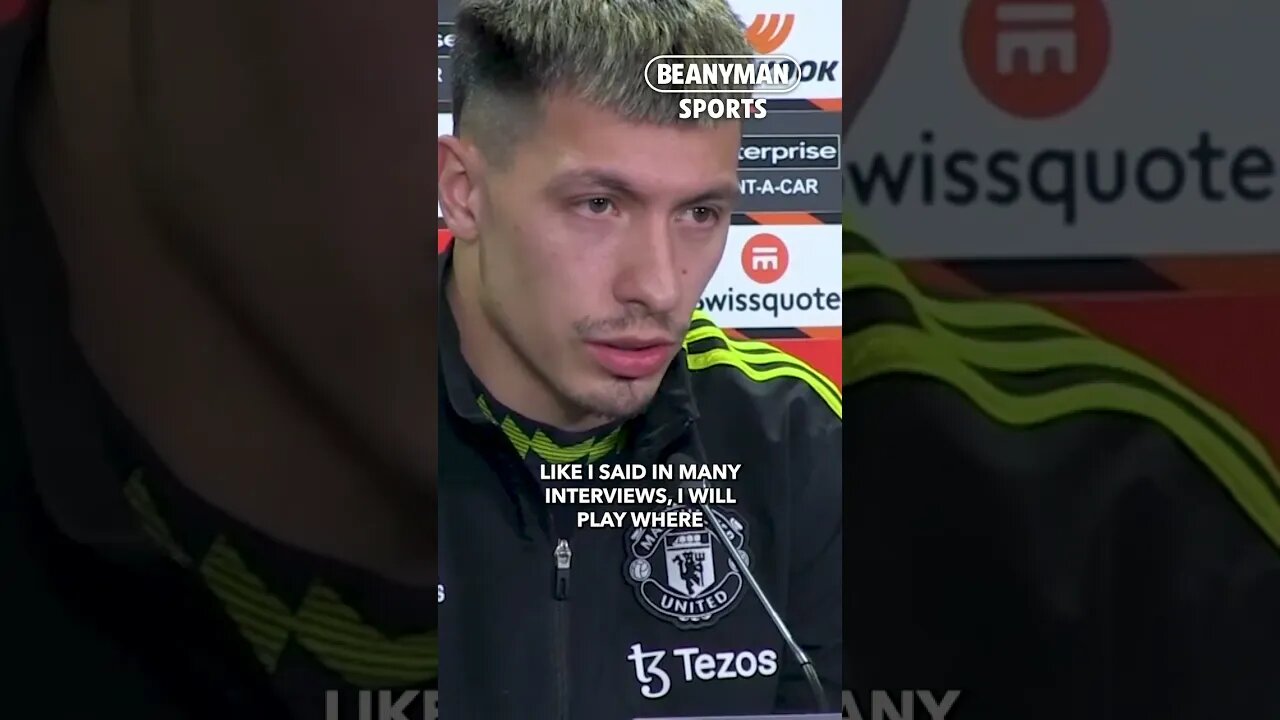'I will play where the coach wants to use me so I will always be ready!' | Lisandro Martinez