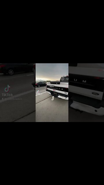 Truck hitch holds up really well in this accident...